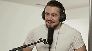 Thick brunette Cami Strella licks ass in casting interview with deepthroat orgasm