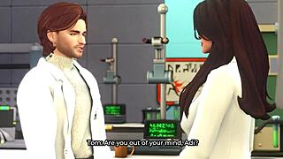 fangs and roses unfold in this 3d hentai preview with naughty sex scenes