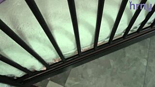 Oh My God, Watch This Horny Step Sister Devour Her Step Brother's Huge Cock In College Dorm! She's So Wet And Tight.