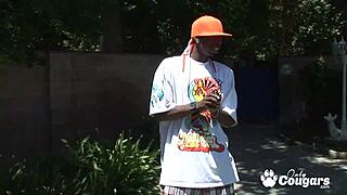 Nikki Nievez Spreads Pussy Wide for Deep Interracial Doggystyle with Black Monster Cock