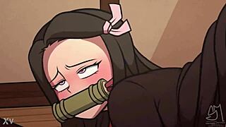 Demon Slayer Nezuko Takes On Monster Sex Vagina