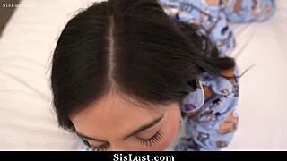 stepsister offers honeymoon training to her stepbro who's about to be a groom, getting caught in taboo cowgirl and doggystyle action - sislust