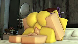 Noob slut in bikini gets pounded by femboy shemale. 😏👙