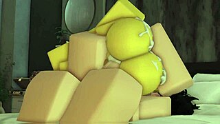 Noob slut in bikini gets pounded by femboy shemale. 😏👙