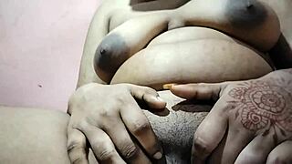 Amateur girlfriend with huge natural tits sucks my cock at home. Then we fuck her pussy hard until finish.