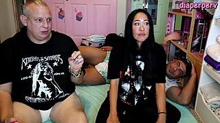 Teasing Backstage Secrets on Sexy Diaper Fetish - What Kinky Questions Will She Answer Next?