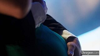 Deeper Tiny 18+ Hottie Aubrey Rides His Hard Cock All Night Long