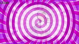 Bimbo femdom with big tits teasing in jerk off instructions