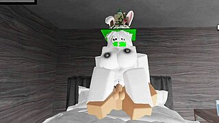 specific roblox whore in cowgirl and missionary positions riding until creampie fucking from noob