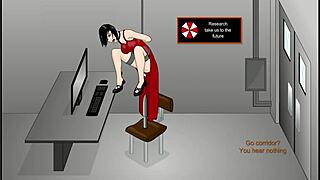 Raw Anal Dildo Play With Ada Wong Licking Pussy Vs Pink Queen!