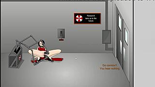 Raw Anal Dildo Play With Ada Wong Licking Pussy Vs Pink Queen!