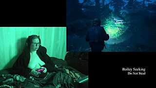 hey, are you ready for this naked night springs playthrough part 3 with big ass bbw brunette action?