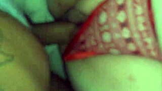 Smashed that phat pussy with big black cock in garage doggystyle creampie.