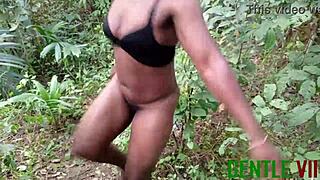 Bush twerking that leads to masturbating