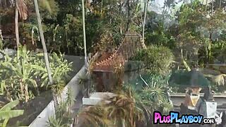 Stunning small tits blonde milf model Olivia Preston shows perfect body.