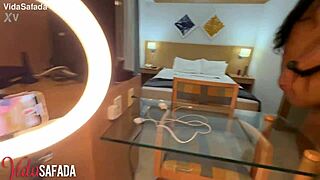 Hey, we went to bed with our powerful hung friend who turned my wife into his little slut and filled her with cum!