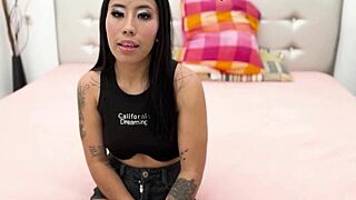 Oh man, I caught this petite Colombian 18+ Lore Hot by Torbe and uh, she fucked him good.