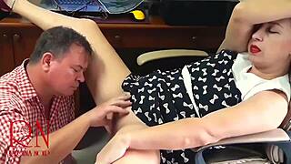 Do you want to see office domination with a femdom lady boss making her employee lick her pussy on hidden cam?