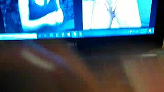 cumshot tribute to my friend chicky magdalena while masturbating