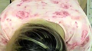 hey, check out my bbw stepmom's gorgeous ass riding me before i head to work 😏🍑