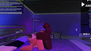 fucking a blonde bimbo doggystyle rough