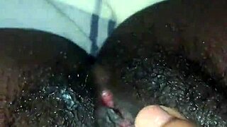 Black Wet Pussy Late Night Solo Masturbation With Anal Fingering And Creampie Orgasm