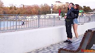 I feel the passion as fresh busty redhead teen 18+ queenlin gets bent over for hardcore fucking and cumshot