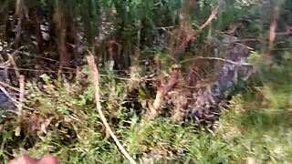 Chicos calientes get wild in Colombian outdoor public action!!