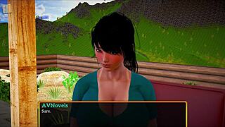 Brunette Teen Plays Erotic Homemade Game With Big Ass And Tits