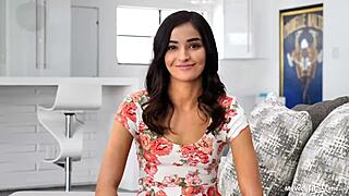 I Am So Stoked To Have This Big Cock Destroy My Tight Wet Pussy For My First Scene