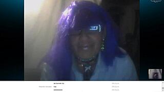 Carol banderas appears as the beautiful mexican woman in the webcam chat session.