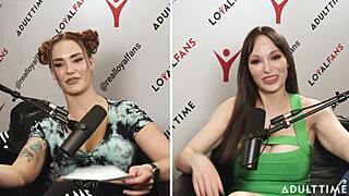 Adult time podcast features avn special with cory chase, lexi luna, leana lovings, romi rain, and more big natural tits milfs in reality action?