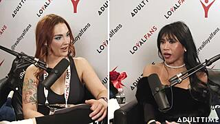 Adult time podcast features avn special with cory chase, lexi luna, leana lovings, romi rain, and more big natural tits milfs in reality action?