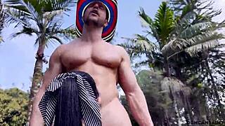 Oh, rich girl, are you finally fucking that sexy athletic gardener with his big cock?