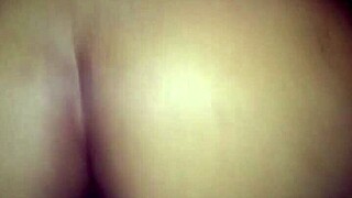 Ms B takes it rough in doggy style position with intense bent over action