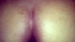 Ms B takes it rough in doggy style position with intense bent over action