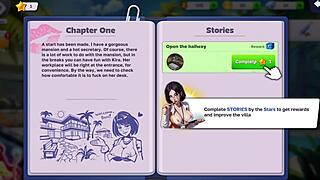 Oh man, this maid servant game features hot women with big tits getting all horny in goth outfits.