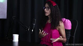 Masturbating Ladyboy Spreads Gaping Ass in Close-Up Solo Teasing