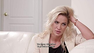 Hey you won't believe how this blonde russian wife gets her pussy fucked doggystyle by swingers in california