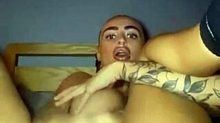 Tattooed Goth Slut Fingers