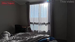 Shinji fucks Rei in Evangelion cosplay with cowgirl riding and cum in mouth. He confesses during the petite voyeur sex.