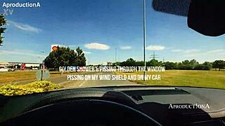 Two Latinas Enjoy Fun Ride in New Car