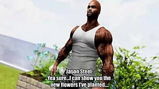 I feel intense desire playing fucking game with big ass milf in sex