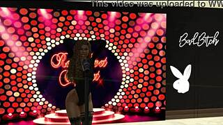 b-yonces double penetrated fame with blonde small tits in interracial ebony group ass play