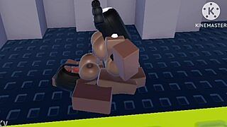 Two ebony women start playing together in this lesbian scene part one.