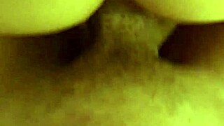 latina gets creampie in doggystyle sex at hotel