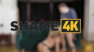 Shame4k Cuck the Car Guy as Wife Gets Caught Masturbating!