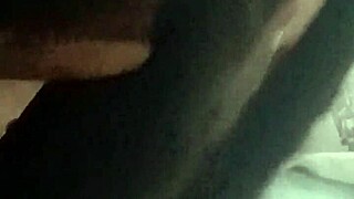 Jill Wettmout Sloppy Blowjob Close Up on Big Black Cock Until Cum?