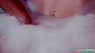 can you handle trans wife izzy wilde getting bathed before intense anal action
