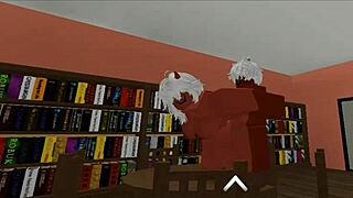 This guy fucks me hard in wild Roblox sex for ultimate pleasure